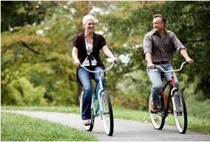 减肥控血压 自行车保健法低碳又健康